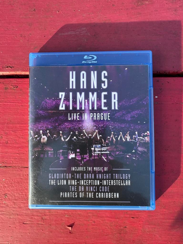 Hans Zimmer - Live in Prague Blu-Ray nieuw, Cd's en Dvd's, Ophalen of Verzenden, Zo goed als nieuw