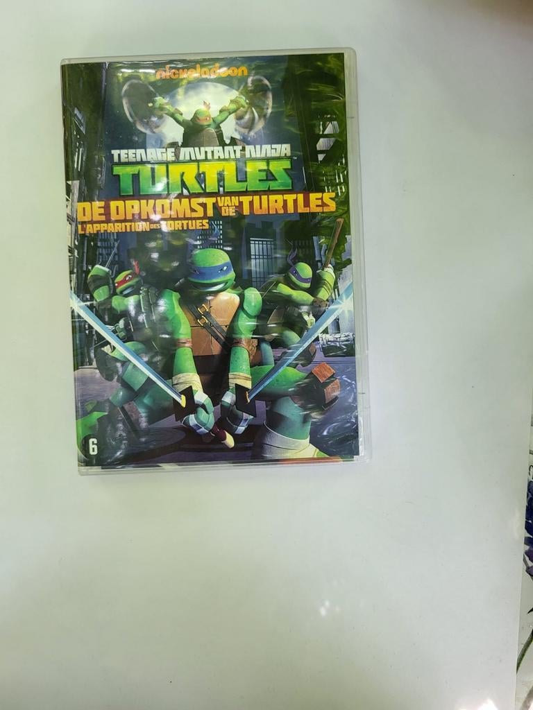 Moet weg Teenage Mutant Ninja Turtles dvd, Ophalen, Avontuur, Alle leeftijden, Zo goed als nieuw
