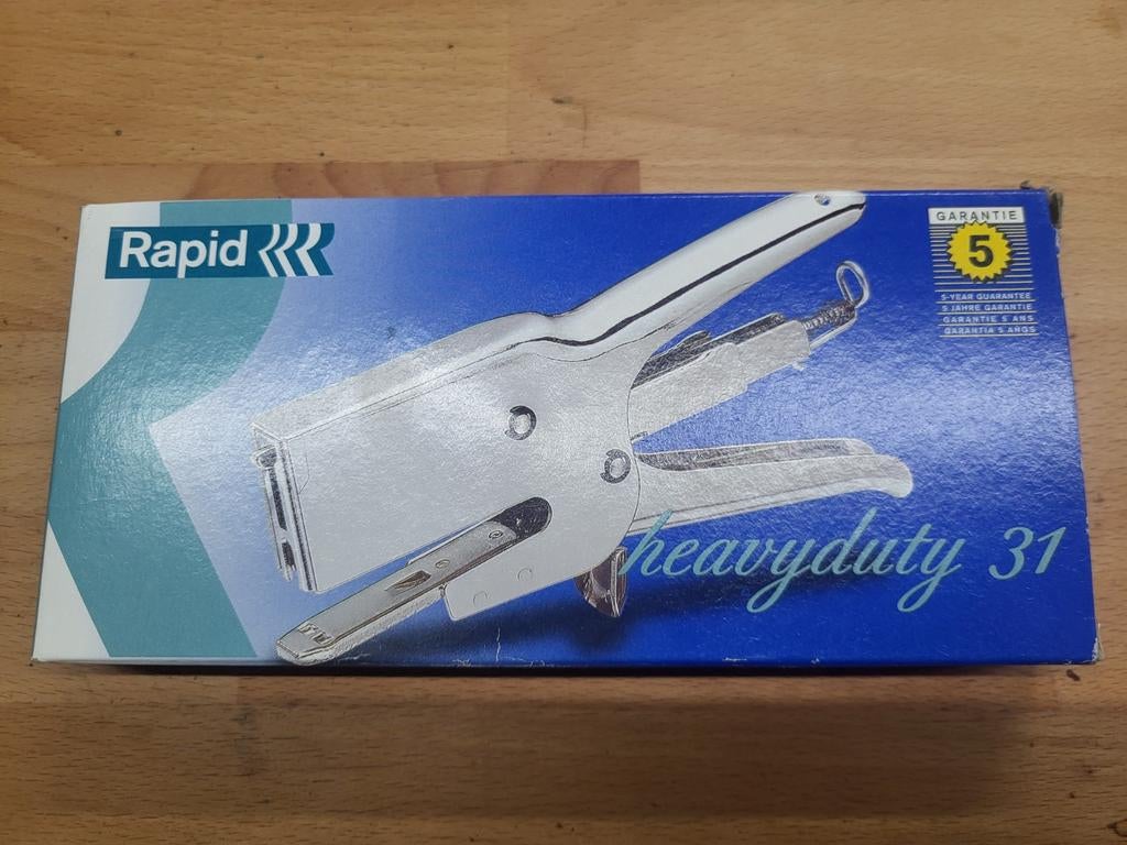 Rapid HD 31 nietapparaat nietmachine, Diversen, Ophalen of Verzenden