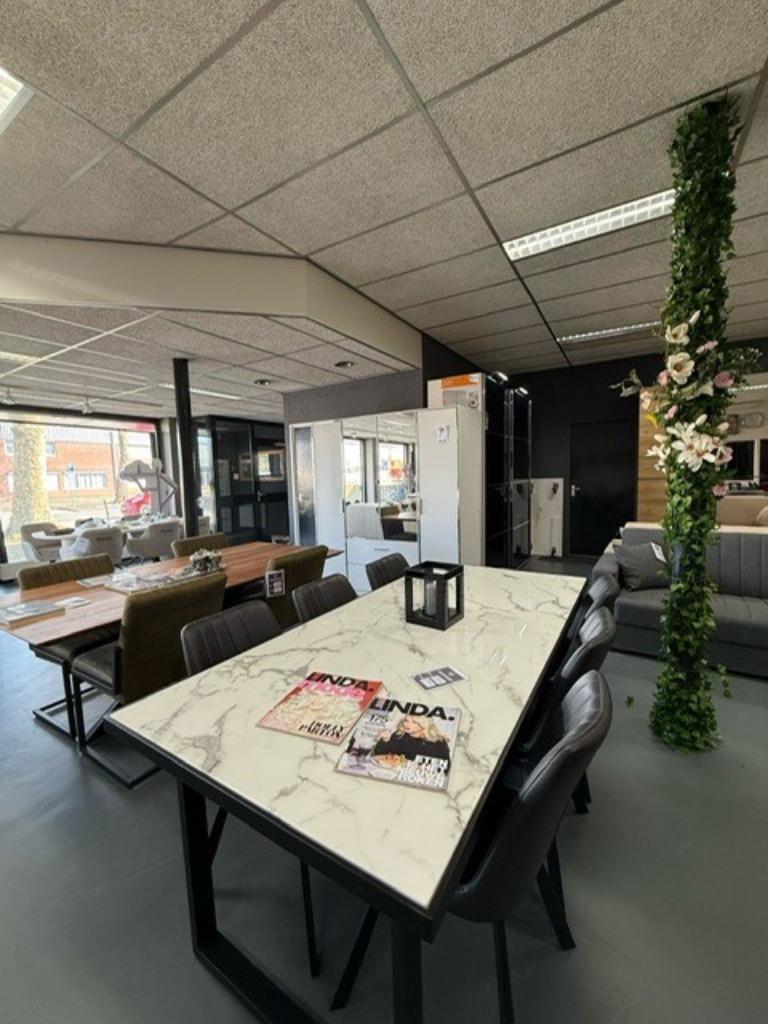 Marmer Eettafel, Ophalen, Nieuw, 50 tot 100 cm, Vijf personen of meer