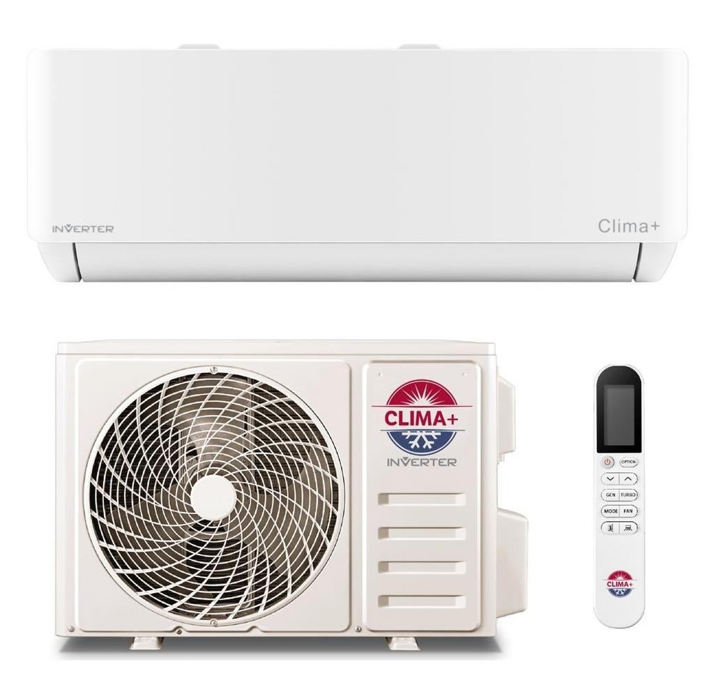 Clima+ split airco 3.5kw  + wifi incl montage, Koelen en Ontvochtigen, Timer, Nieuw, 3 snelheden of meer