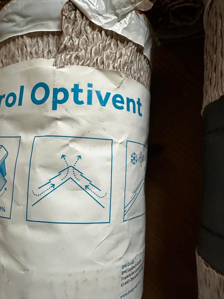 Monier Ruiterrol Optivent - 20 meter, Overige materialen, Nieuw, 15 m² of meer, Ophalen