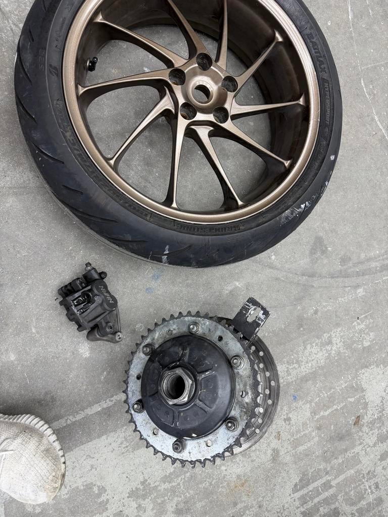 Honda VFR Hub met Velgen, Remklauw & Tandwiel, Ophalen of Verzenden, Gebruikt