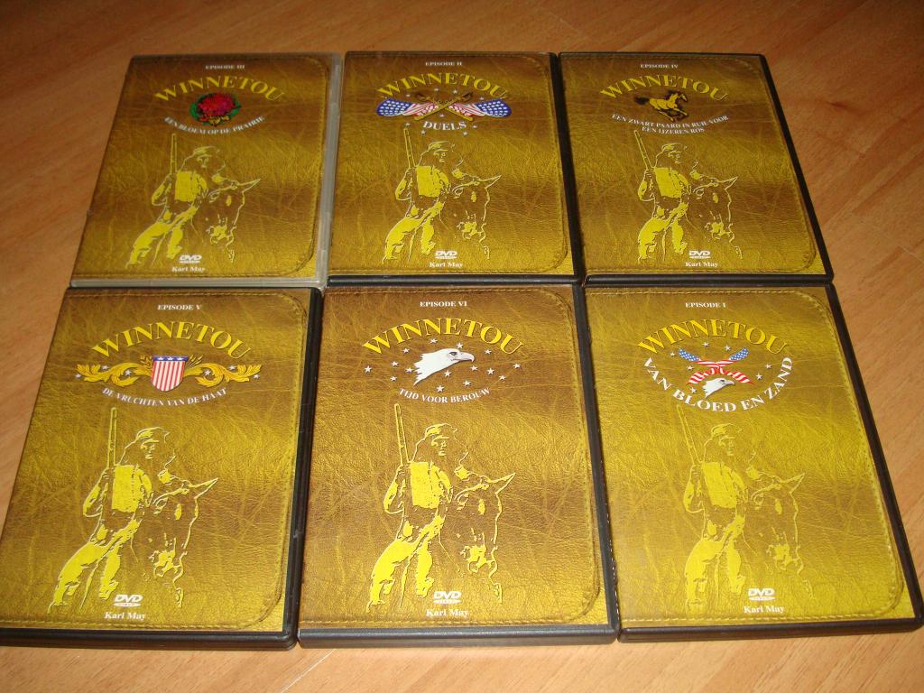 Winnetou collectie - 6 films, Ophalen of Verzenden, Zo goed als nieuw, Actie en Avontuur, 1940 tot 1960