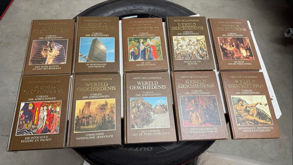 Wereldgeschiedenis - Complete serie van 17 delen, Boeken, Encyclopedieën, Ophalen of Verzenden, Gelezen, Algemeen, Complete serie