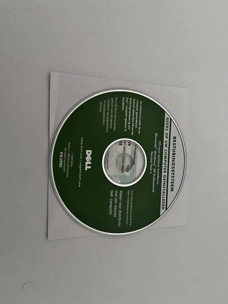 Dell Windows XP Professional Service Pack 2, Computers en Software, Ophalen