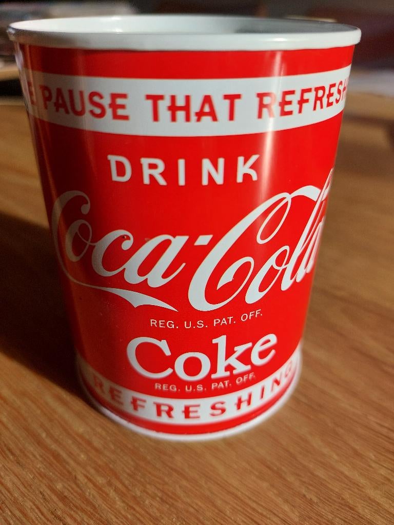 coca cola spaarpotje gebruikt zie omschrijv (versturen niet), Ophalen, Gebruikt, Gebruiksvoorwerp