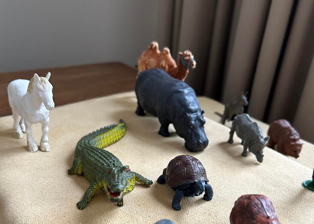 groepje dieren vintage van Britains Ltd, Verzamelen, Dierenverzamelingen, Gebruikt, Beeldje of Figuurtje, Ophalen of Verzenden