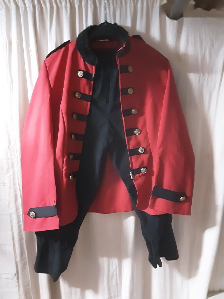 Carnavalsjas met broek - Pakje Russische, Carnaval, Maat 42/44 (L), Ophalen of Verzenden, Kleding