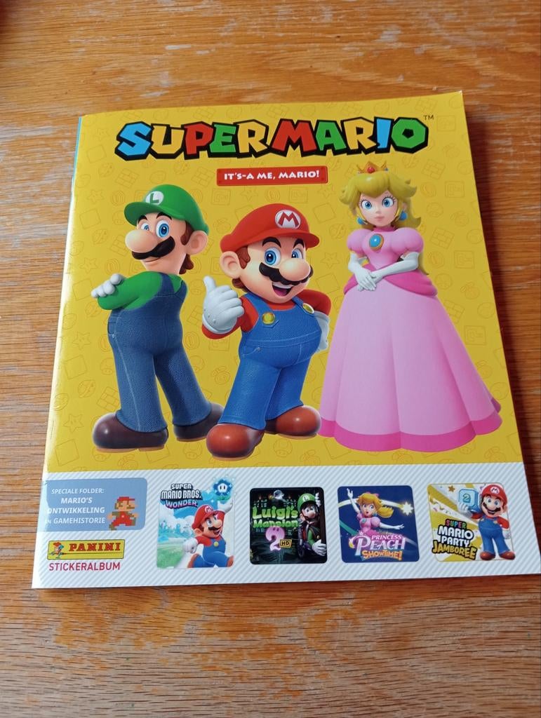 Super Mario Panini stickers verkopen, Verzamelen, Stickers, Zo goed als nieuw, Overige typen, Verzenden