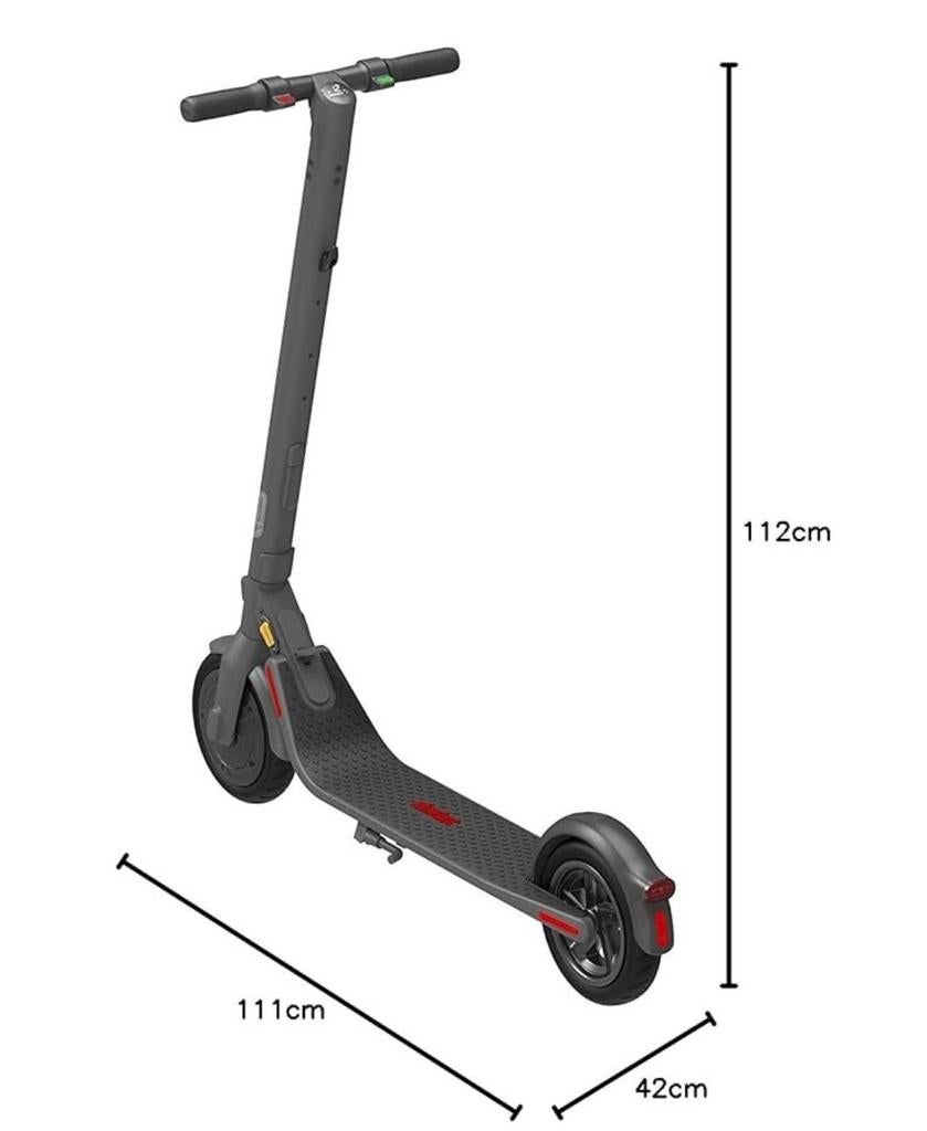 NINEBOT BY SEGWAY Segway-Ninebot Kickscooter E22E - Zwart, Fietsen en Brommers, Steps, Zo goed als nieuw, Elektrische step (E-scooter)