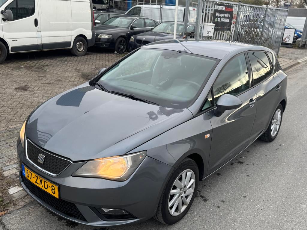 Seat Ibiza 1.2 TDI 55KW Ecomotive 2012 FACELIFT EURO5/EXPORT, Euro 5, Stof, 74 pk, Zwart