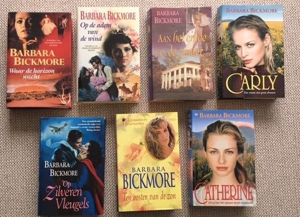 Barbara Bickmore: verschillende titels, Boeken, Romans, Ophalen of Verzenden, Zo goed als nieuw, Barbara Bickmore, Amerika