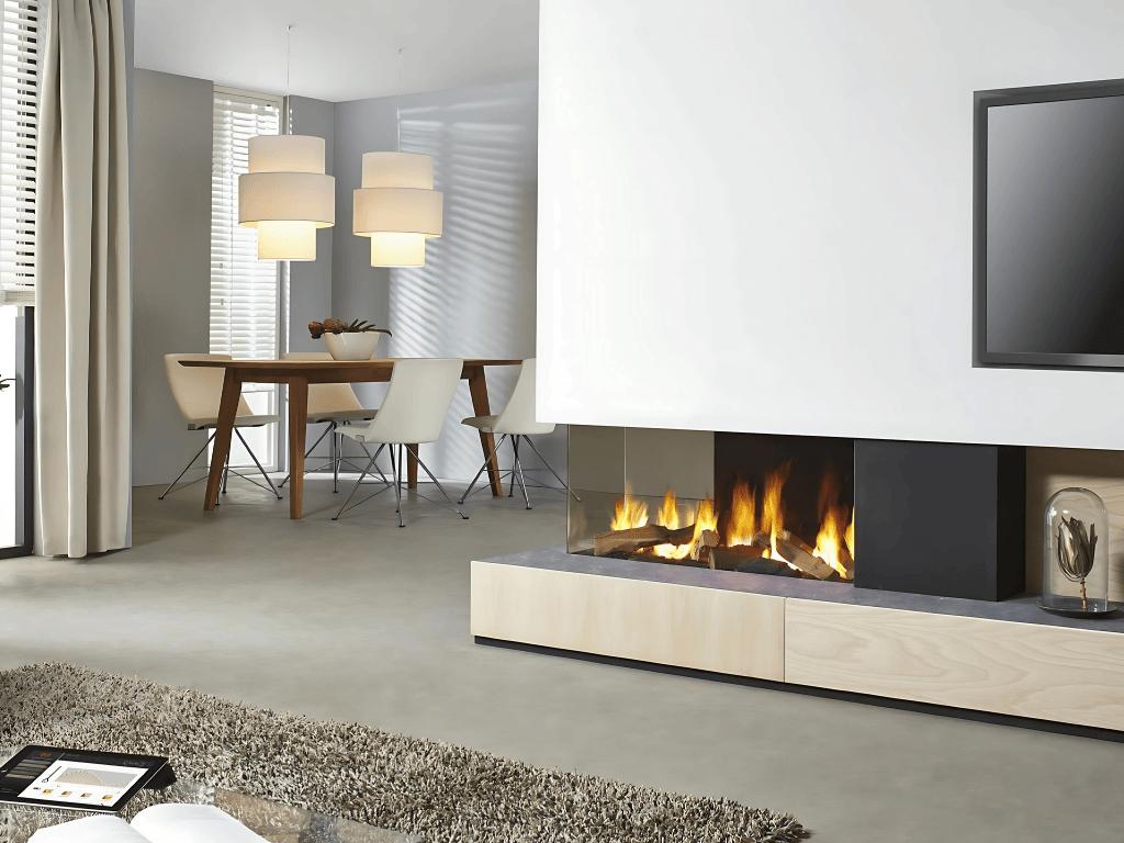 Dru Metro 100XTL Eco Wave - Showroommodel, Ophalen of Verzenden, Zo goed als nieuw, Inbouwhaard, Gashaard