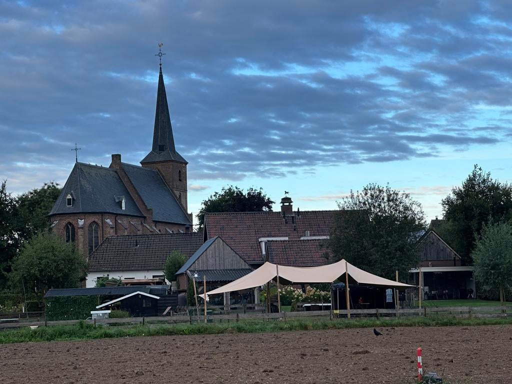 5x12 Stretchtent te huur – Ruim, Stijlvol & Weerbestendig!, Ophalen of Verzenden, Overige