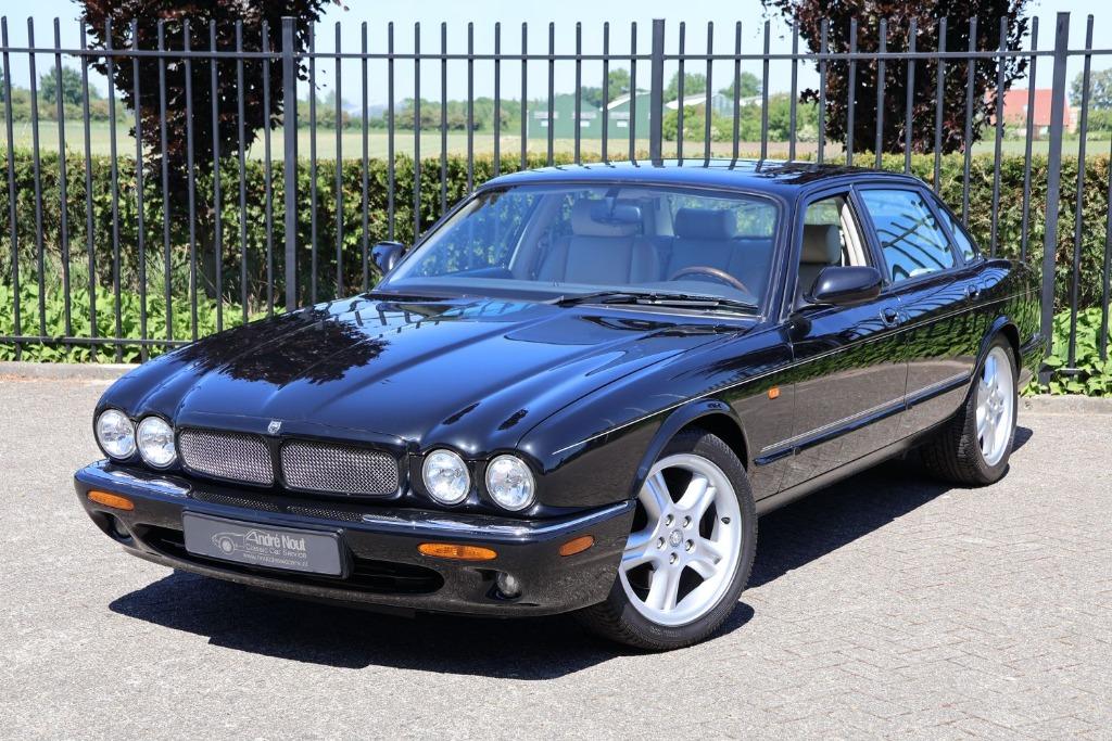 Jaguar XJ-R, Auto's, Jaguar, Bedrijf, XJ, Benzine, Sedan, Automaat, Zwart, Beige, Leder