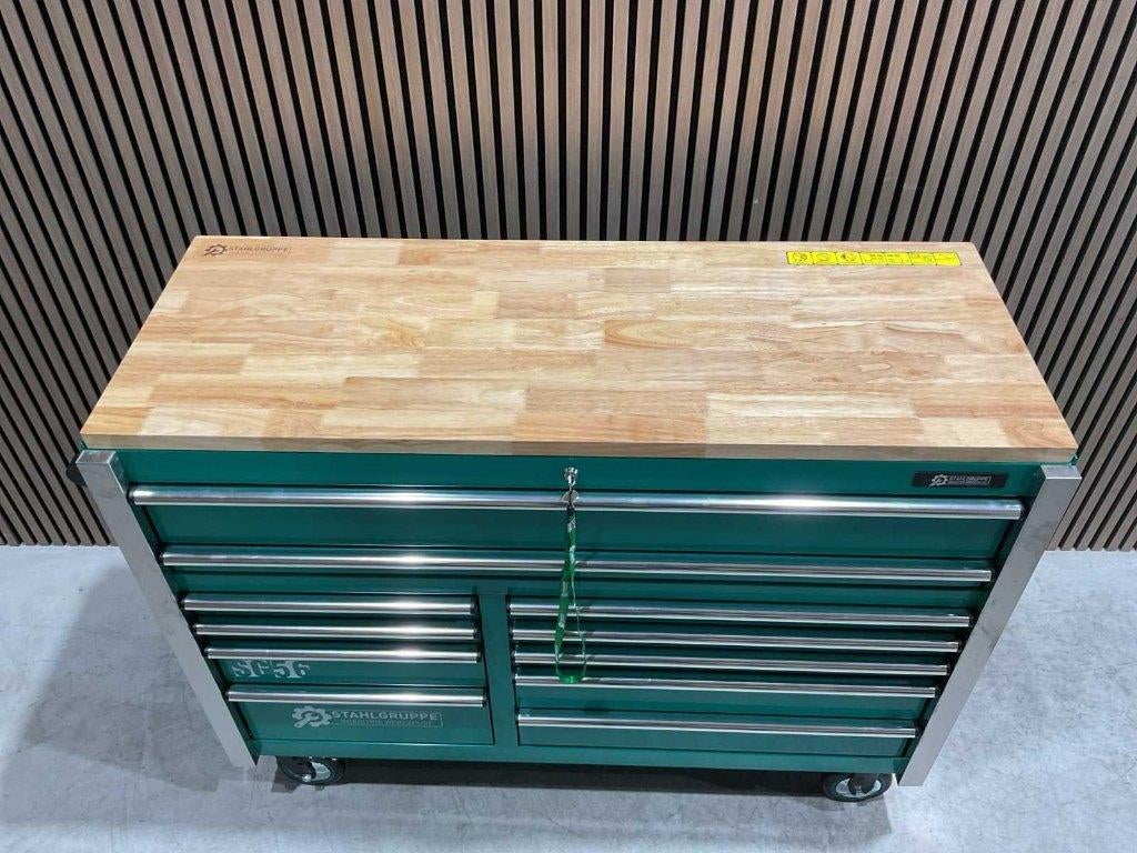 Stahlgruppe SG56 gevulde gereedschapswagen nieuw in doos ‼️, Doe-het-zelf en Verbouw, Gereedschapskisten, Ophalen, Gevuld, Nieuw