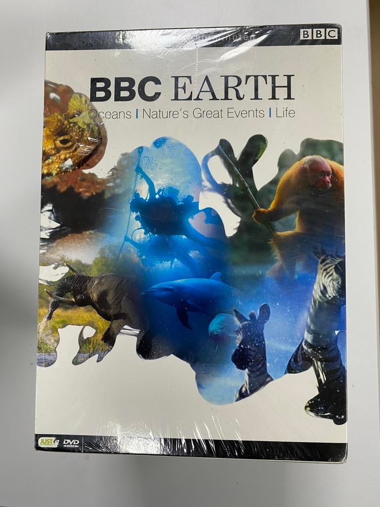 BBC Earth - Oceans, Nature's Great Events, Life, Ophalen, Alle leeftijden, Boxset, Natuur