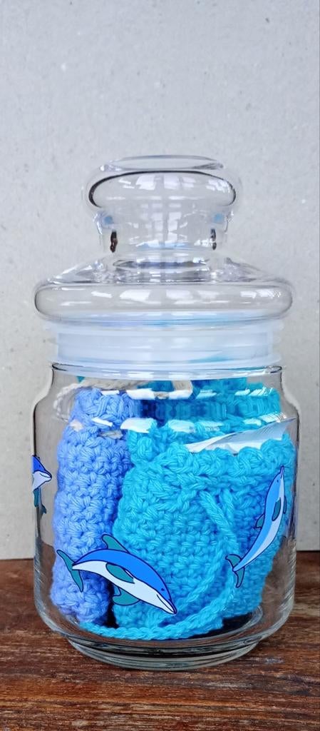 Cadeautje, Ophalen of Verzenden, Nieuw, Glas, Pot, Bus of Blik