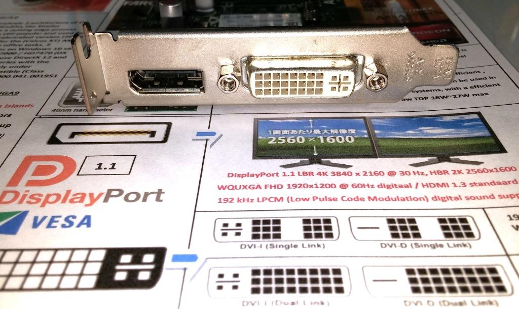 AMD Radeon HD7470 1GB DDR3 Low Profile SFF PCI-E videokaart, AMD, GDDR3, Ophalen of Verzenden, Zo goed als nieuw