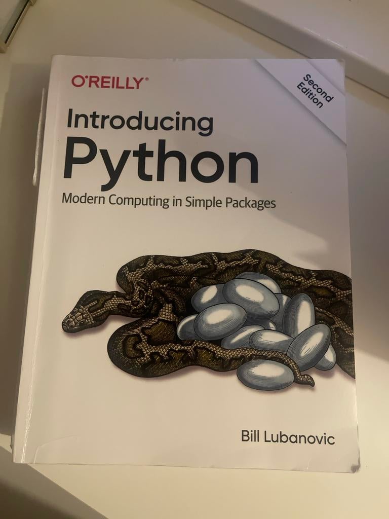 Introducing Python - Bill Lubanovic, Verzenden, Gelezen, Programmeertaal of Theorie