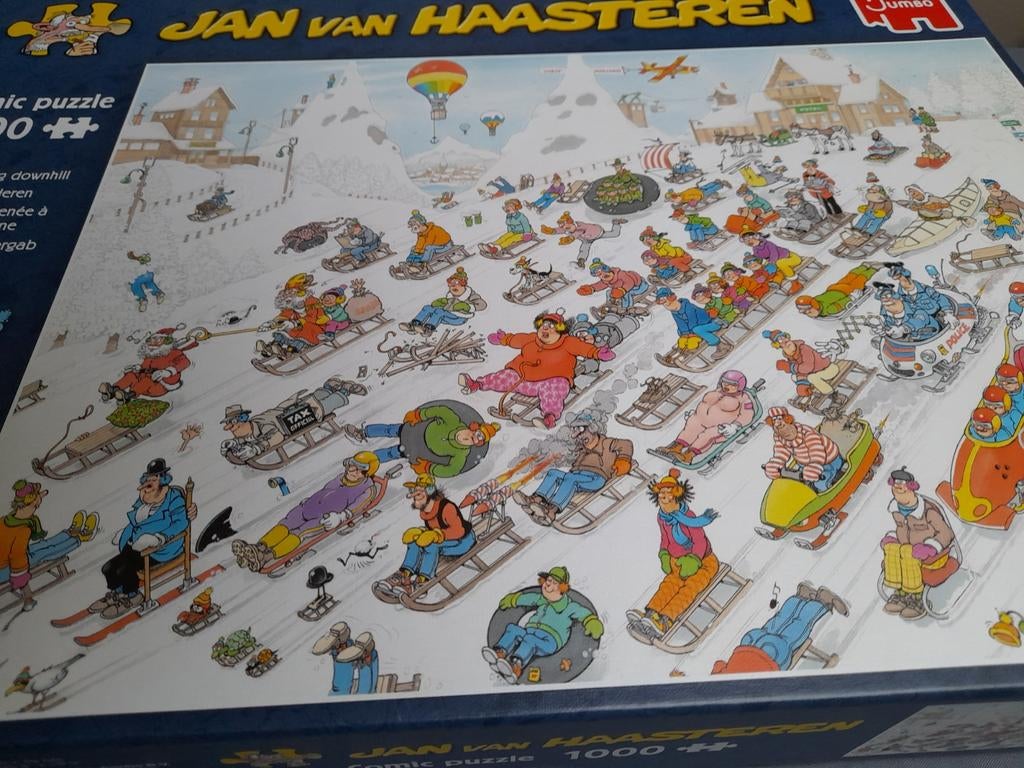Jan van haasteren puzzel, Ophalen, 500 t/m 1500 stukjes, Zo goed als nieuw