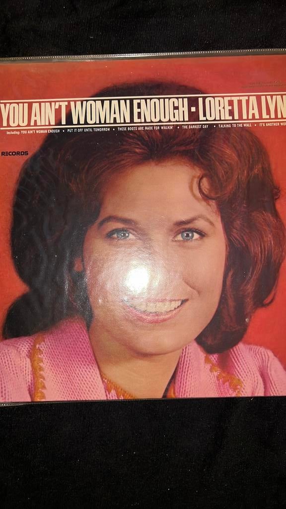 Loretta Lynn You ain’t woman enough, Verzenden, Zo goed als nieuw, 12 inch