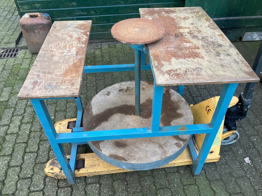 Pottenbakkersschijf - Schopschijf, Hobby en Vrije tijd, Pottenbakken, Ophalen of Verzenden, Gebruikt