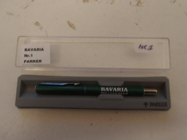 Bavaria pen (1) PARKER, Verzamelen, Biermerken, Ophalen of Verzenden, Nieuw, Overige typen, Bavaria