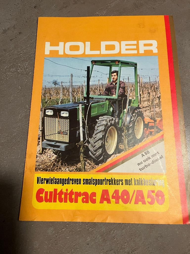 Holder Cultitrac A40/A50, Ophalen of Verzenden, Gelezen, Onbekend