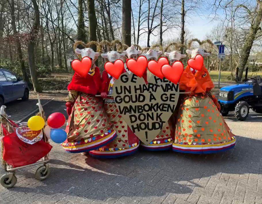 Loopgroep 5 personen, Ophalen, Carnaval, Maat 42/44 (L), Kleding