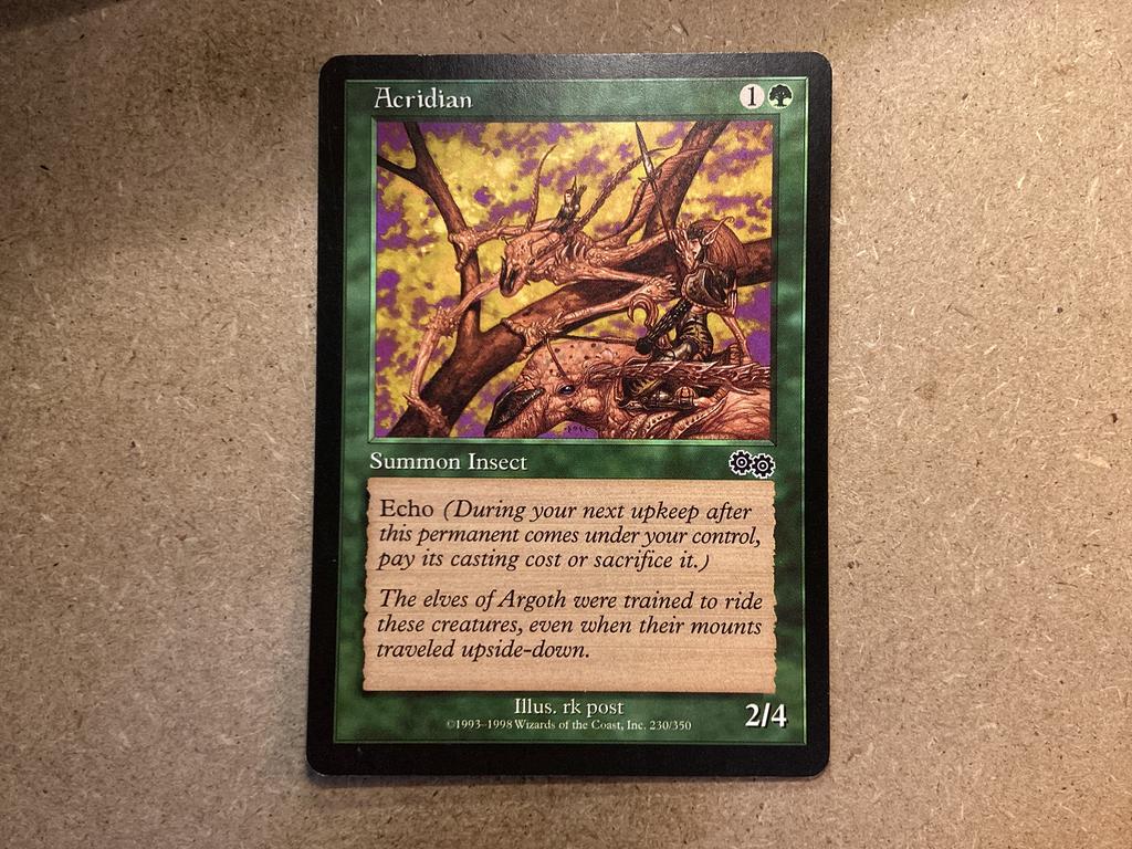 1x Acridian [230/350] (Excellent), Ophalen of Verzenden, Zo goed als nieuw, Losse kaart