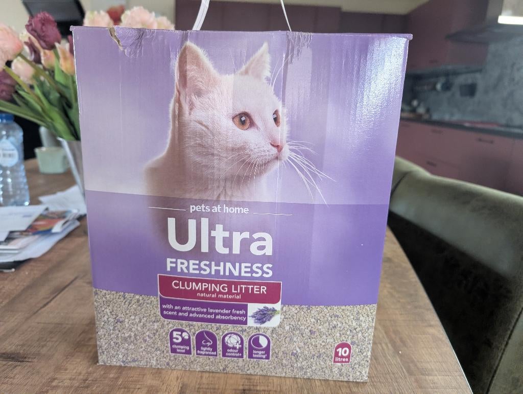 kattenbakgrit kattenbakkorrel kattenbakvulling 10 liter, Dieren en Toebehoren, Ophalen, Nieuw
