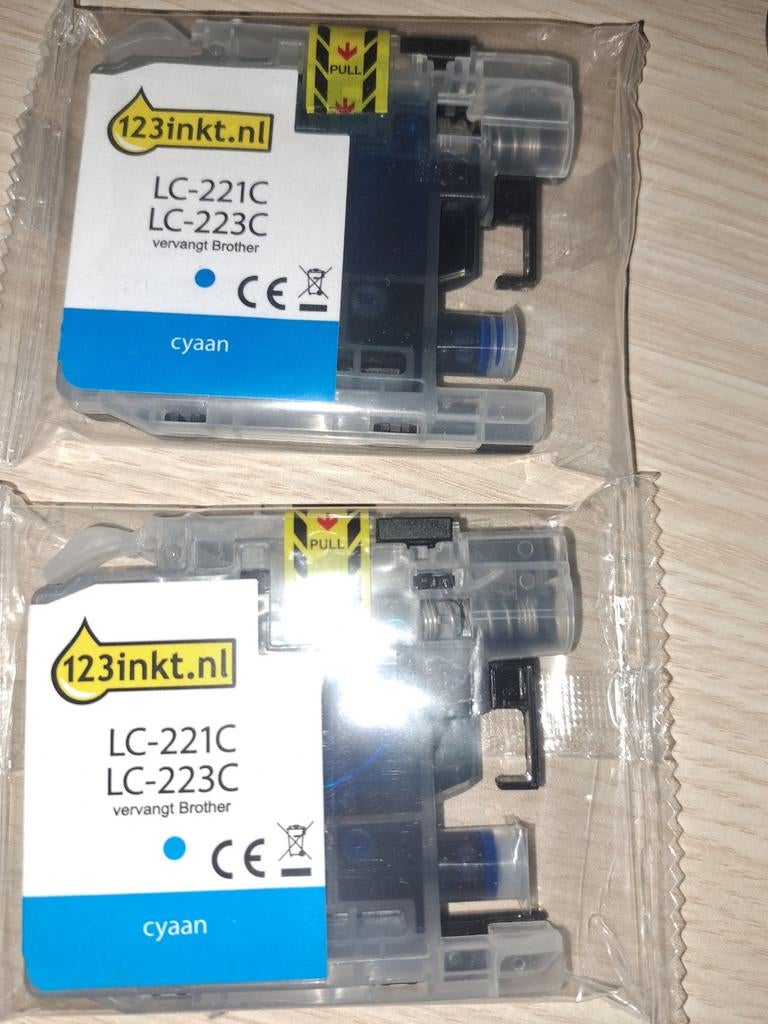 Inktcardridges Brother LC 223Y, LC 223M en LC 223C, Ophalen, Nieuw