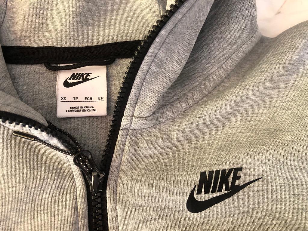 Nike tech fleece vest hoodie XS grijs, Kleding | Heren, Nike, Ophalen of Verzenden, Zo goed als nieuw, Grijs