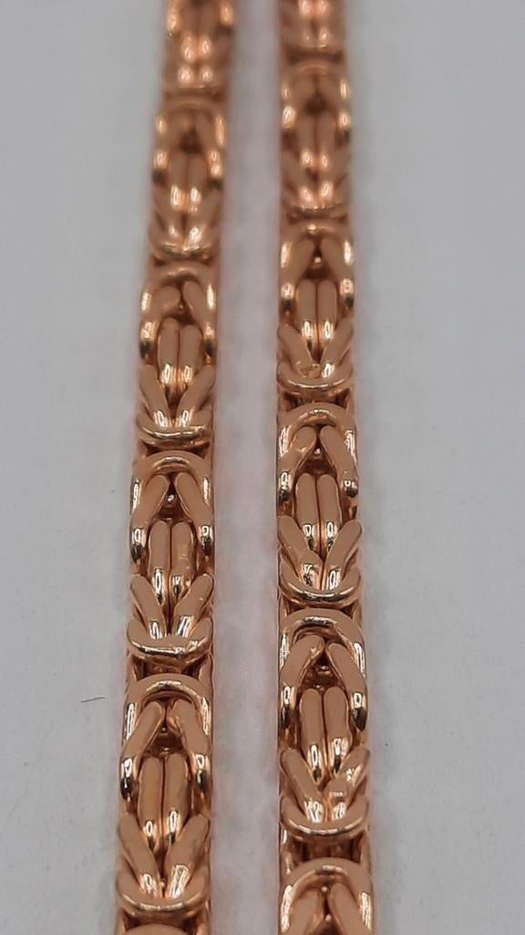 gouden Koningsketting 14kt, Sieraden, Tassen en Uiterlijk, Www.bredajuwelier.nl, Nieuw, Ophalen of Verzenden, Www.bredajuwelier.nl