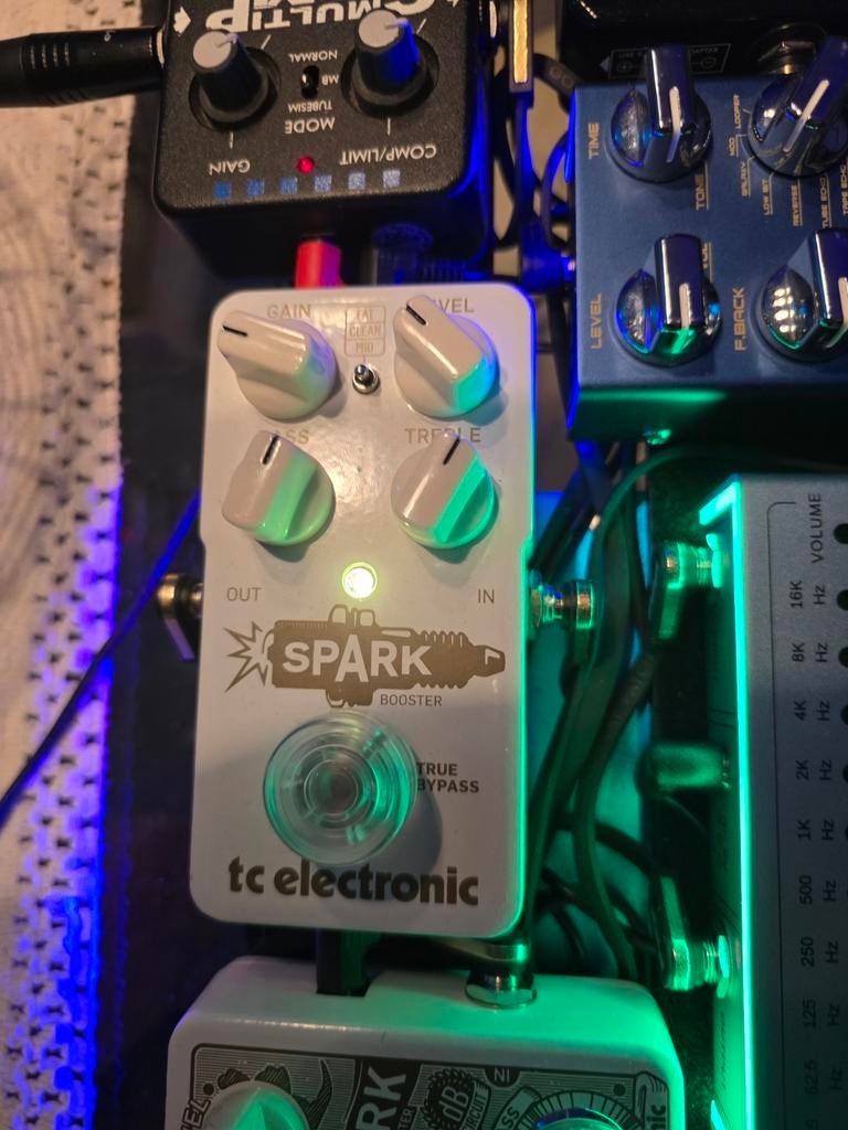 TC Electronic Spark Booster - Topstaat!, Muziek en Instrumenten, Effecten, Zo goed als nieuw, Volume, Overige typen, Ophalen of Verzenden
