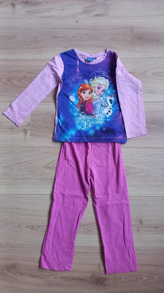 Pyjama Frozen, maat 98/104, Kinderen en Baby's, Disney, Nacht- of Onderkleding, Gebruikt, Meisje