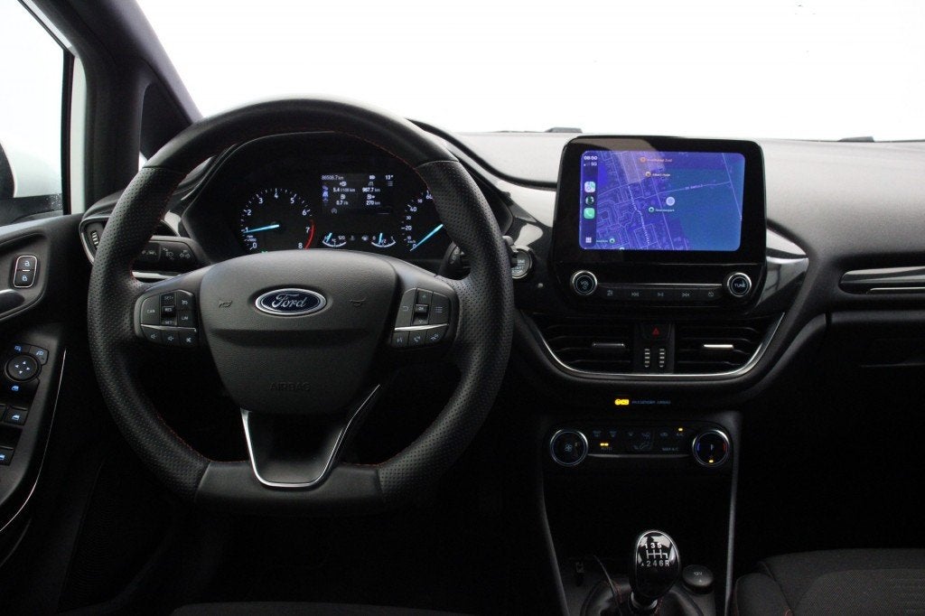 Ford FIESTA 1.0 EcoBoost Hybrid ST-Line - Carplay, Cruise, T, 125 pk, Gebruikt, Met garantie (alle), Bedrijf