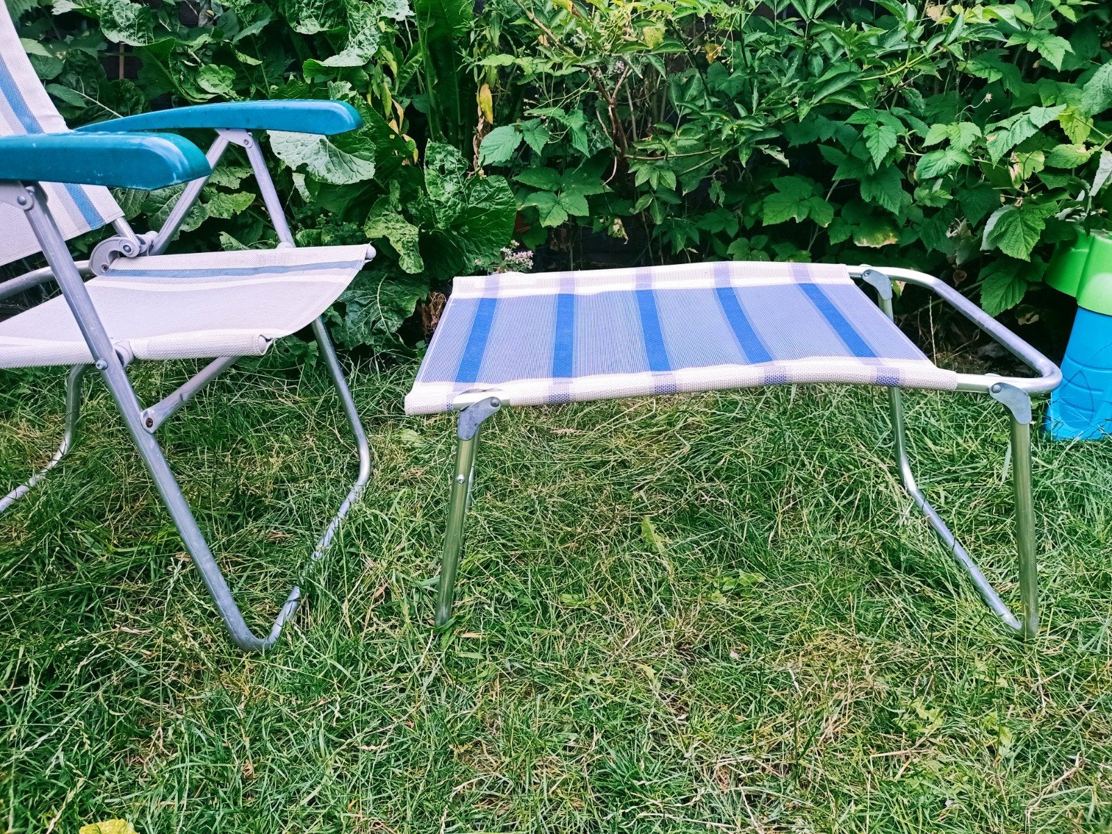 2 voetenbankjes voor campingstoel, opvouwbaar, Ophalen of Verzenden, Campingmeubel-accessoire