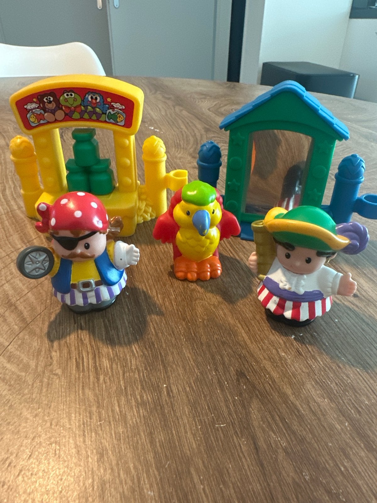 Little People Carnaval Speelset met Figuren, Ophalen, Gebruikt, Jongen of Meisje