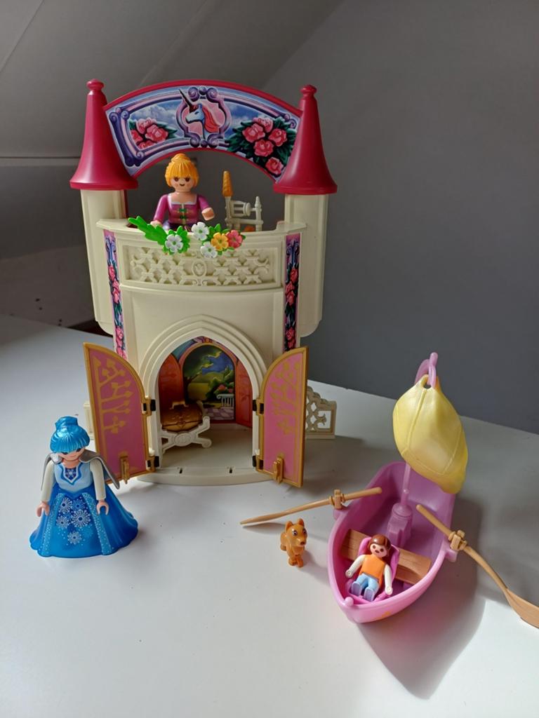 Playmobil prinsessen kasteel, Kinderen en Baby's, Speelgoed | Playmobil, Ophalen of Verzenden, Gebruikt