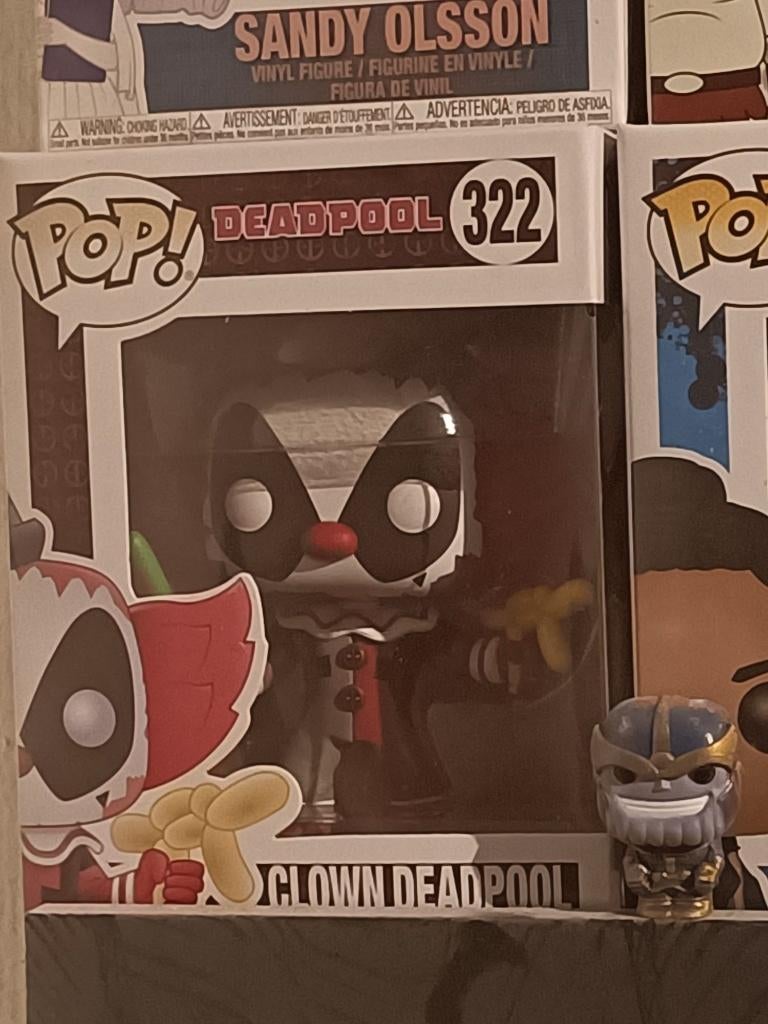 Clown Deadpool Funko, Ophalen of Verzenden, Zo goed als nieuw