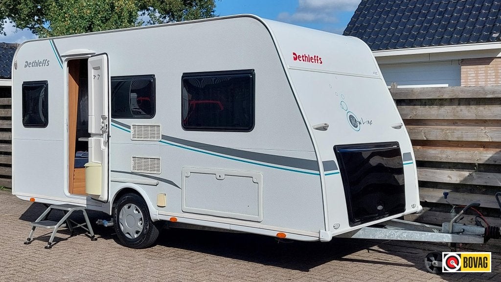 Dethleffs New Line 420 DB Mover en Unico Lfl., Caravans en Kamperen, Standaardzit, Schokbreker, Bedrijf, 750 - 1000 kg