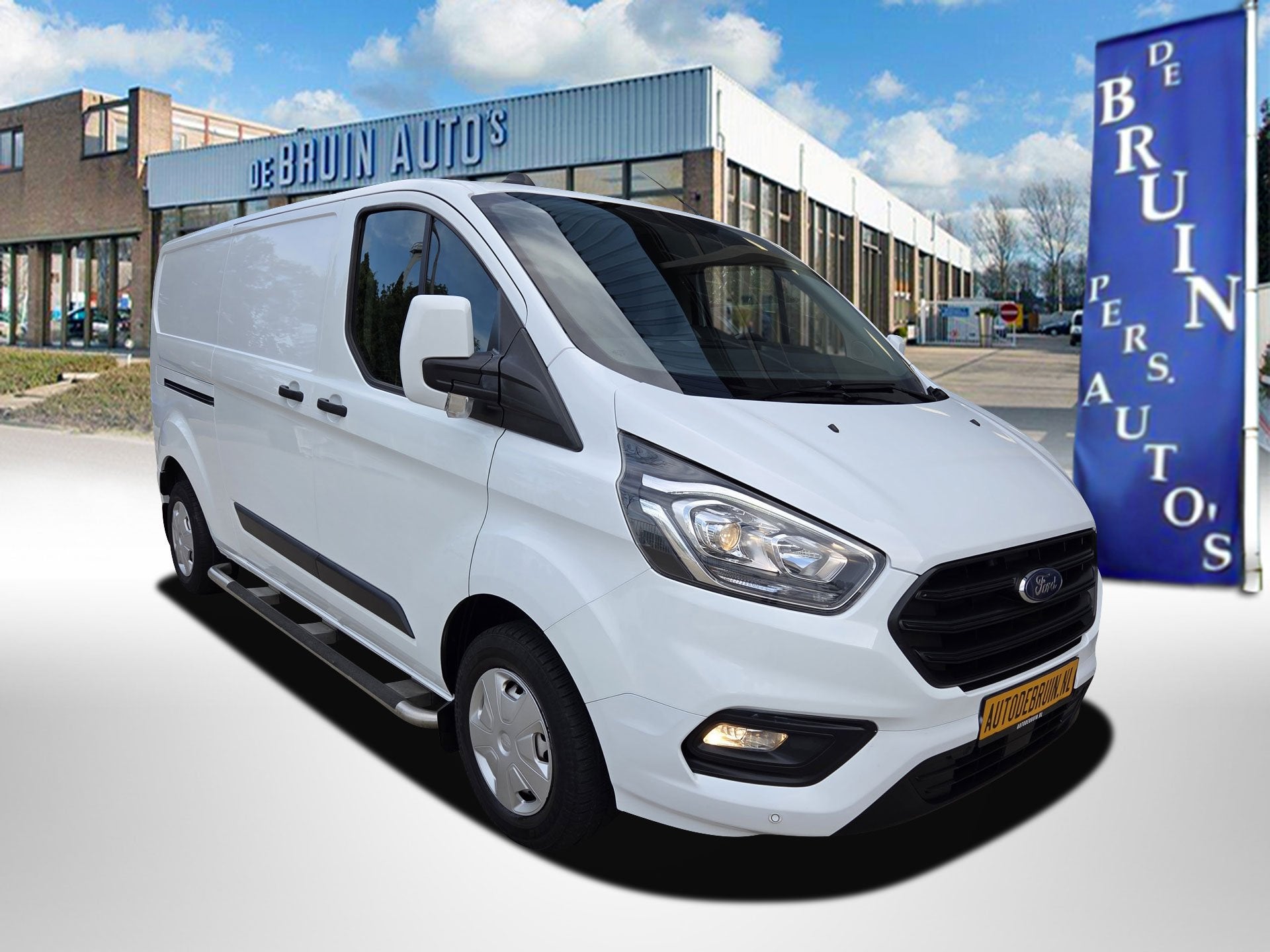 Ford Transit Custom 2.0 TDCI 96Kw / 130 Pk L2 Airco Cruiseco, Auto's, Voorwielaandrijving, 4 cilinders, 1991 kg, 2800 kg