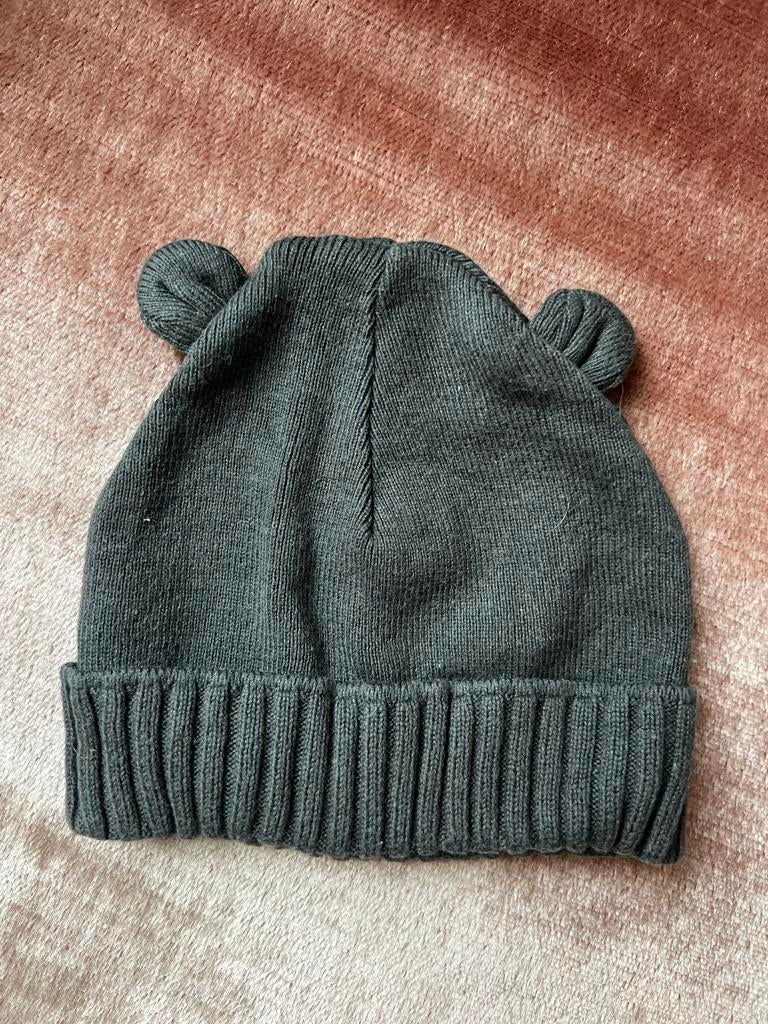 H&M Muts met oortjes - Maat 68, Ophalen, Jongetje of Meisje, Zo goed als nieuw, Maat 68