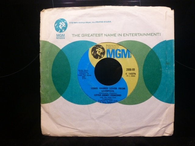 Little Jimmy Osmond. Long haired lover from Liverpool., Ophalen of Verzenden, Gebruikt, 7 inch, Pop