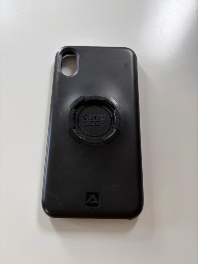 Quad Lock Hoesje voor iPhone XS/X - Zwart, Telecommunicatie, Mobiele telefoons | Hoesjes en Frontjes | Apple iPhone, Kunststof