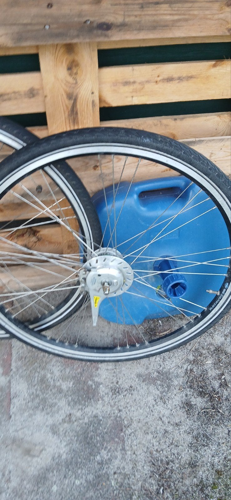 Shimano Nexus 7 Voor- en Achterwiel 28 inch, Elektrische fiets, Gebruikt, Shimano, Ophalen