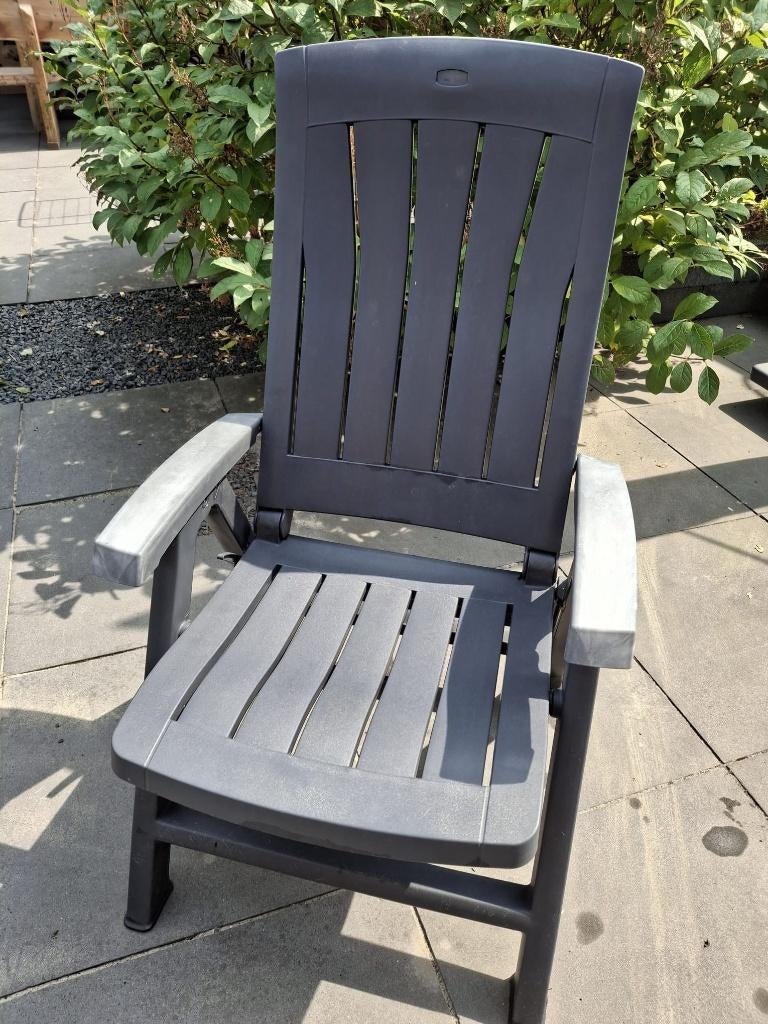 kunststof Jardin  tuinstoelen en krukjes/voetenbankjes, Ophalen, Gebruikt, Kunststof, Stapelbaar